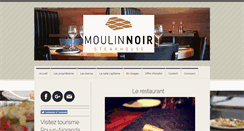 Desktop Screenshot of moulinnoirsteakhouse.com